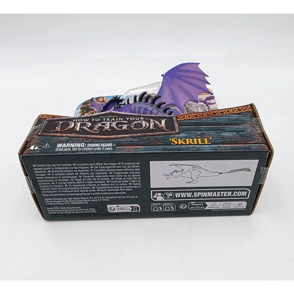 2025 How To Train Your Dragon Live Action Movie‎ - SKRILL  Action Figure New
